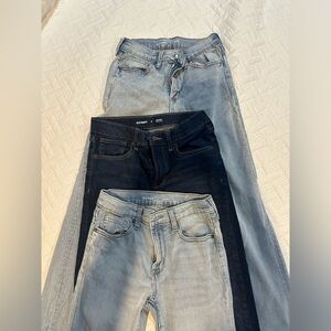 3 pairs of Old Navy Skinny Jeans for Boys